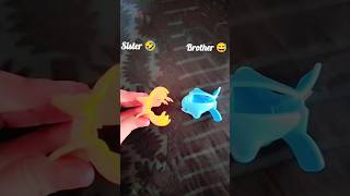 Siblings 😂 Brother Vs sister fights 🤣 be like shorts funny comedy ytshorts [upl. by Benis]