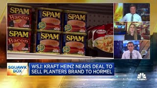 Kraft Heinz nears deal to sell Planters brand to Hormel Foods WSJ [upl. by Brena522]