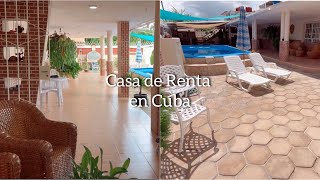 Así es una Casa de Renta para Extranjeros en Guanabo  Cuba  yusivlogscuba [upl. by Silver]