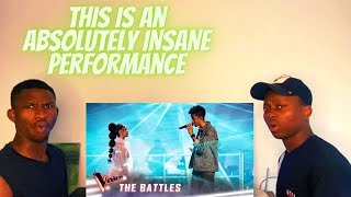 The Battles Zeek v Lara Lovely  The Voice Australia 2019  REACTION [upl. by Dew]