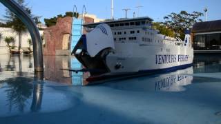 RC Venus  mooring using bow ramp [upl. by Ayokal]