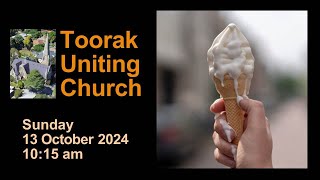 Toorak Uniting Church  Worship Service  13 October 2024 [upl. by Etnovert375]