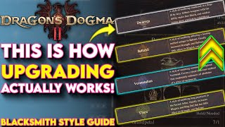 You’re Upgrading Wrong Blacksmith Guide For Dragons Dogma 2 Dragons Dogma 2 Tips [upl. by Martguerita23]