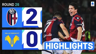 BOLOGNAVERONA 20  HIGHLIGHTS  Bologna break into the top 4  Serie A 202324 [upl. by Egag]