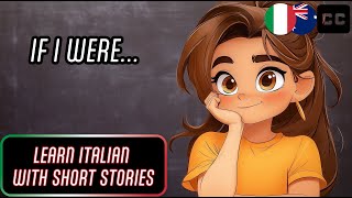 Learn Italian With Short Stories  If I were a  Then I would [upl. by Faxen]