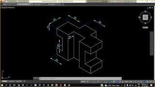 autoCad  COMO ACOTAR EN ISOMETRICO [upl. by Eneleuqcaj971]