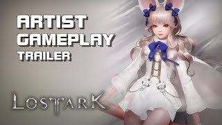 Lost Ark  Artist Gameplay Trailer New class  2022 Update  PC  F2P  KR [upl. by Alodi]