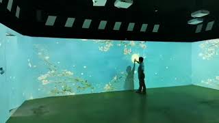 Multi Screen large screen finger touch immersive art experience wall interactive projection mapping [upl. by Jeffers]