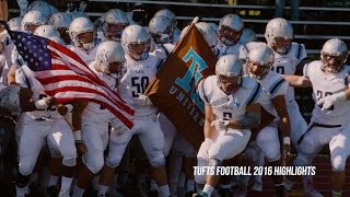 Tufts Football 2016 Highlights [upl. by Eceerahs]