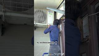 ghamand kis baat ka meri jaan AC technician life electrical worktrending motivation shortvideos [upl. by Suillenroc]