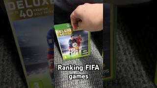 Ranking FIFA games [upl. by Cacka]