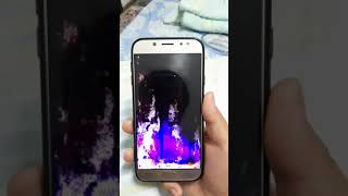 Samsung J7Pro Purple Blue Black Screen LCD Problem [upl. by Mahoney]