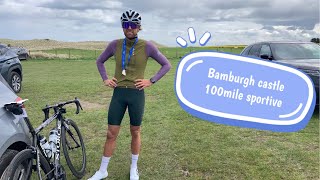 Bamburgh Castle 100mile sportive [upl. by Anelak192]