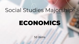 Economics  Social Studies Majorship  LET Reviewer [upl. by Beard818]