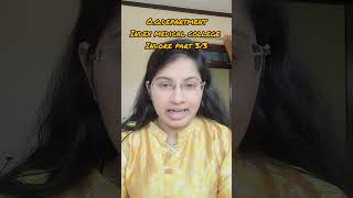 Index Medical College Indore obgyn department review neet2024 neetmotivation shorts shortvideo [upl. by Eresed]