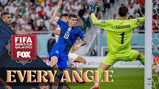 Christian Pulisics GUTSY goal  Iran vs United States  2022 FIFA World Cup [upl. by Sheryle]