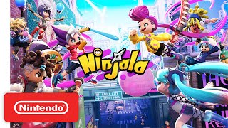 Ninjala  Launch Trailer  Nintendo Switch [upl. by Alimak]