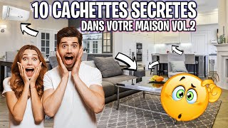 10 cachettes secrètes dans votre maison 2 [upl. by Hazlip]