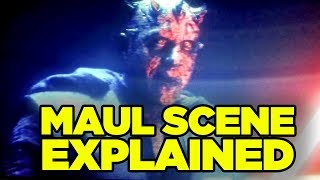 Solo Star Wars ENDING EXPLAINED Secret Cameo Breakdown  Darth Maul Alive Explained [upl. by Ydorb]