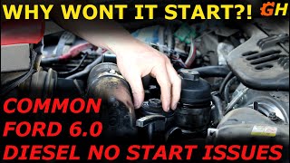 Ford 60 Common No Start Problems [upl. by Down213]