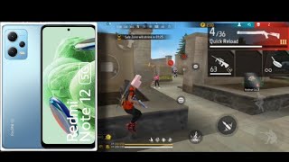 😈Redmi note 12 5g 😈freefire smartphone 1v4 BR Rank viralvideo [upl. by Octavia906]