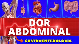 DOR ABDOMINAL  O QUE PODE SER  DOR DE BARRIGA  GASTROENTEROLOGIA  CAUSA DA DOR ABDOMINAL [upl. by Moises224]