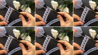 incredibly easy crochet hair band bag handle belt model  easy crochet for beginners [upl. by Hallutama574]