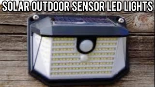 Brightever Solar Outdoor Motion Sensor LED Lights [upl. by Austen]