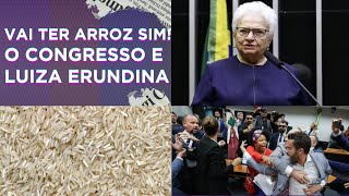 VAI TER ARROZ SIM CONGRESSO E LUIZA ERUNDINA HOSPITALIZADO  LIVE ACONTECENDO [upl. by Kliment]