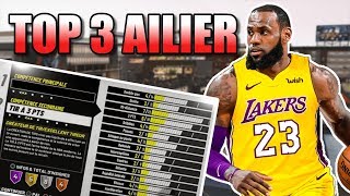 NBA2K19  TOP 3 MEILLEURS ARCHÉTYPES  LES AILIERS [upl. by Rochelle]