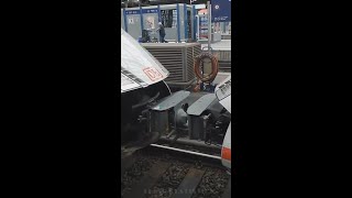 Railroad Coupling by an Automatic Coupler and Manually [upl. by Menken946]