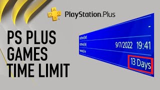 PS PLUS Games 14 Days Valid Time Period EXPLAINED [upl. by Cammy]