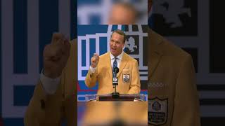 In His Epic Hall of Fame Speech NFL Great Peyton Manning Put The Spotlight on Footballs Future [upl. by Lanahtan848]