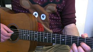 I Wish It Could Be Christmas Everyday  Wizzard  Guitar Lesson [upl. by Ttelrahc]