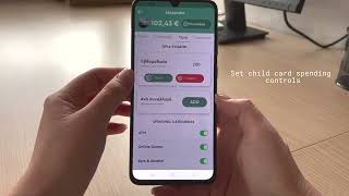 Woli  Set child card spending controls [upl. by Notslar754]