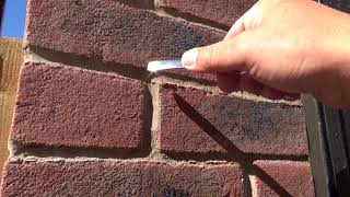 David Wilson Homes NHBC Weak Soft Mortar in Garage amp House [upl. by Nosrak]