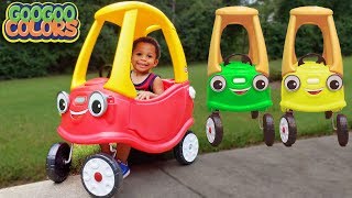 GAGA TEACH TALKING CAR THE COLORS Learn With Goo Goo Gaga [upl. by Wobniar453]