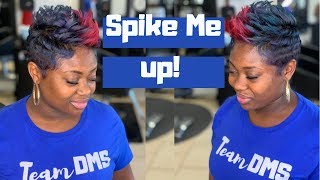 Watch me curl this hair  How to curl short hair [upl. by Pittel955]