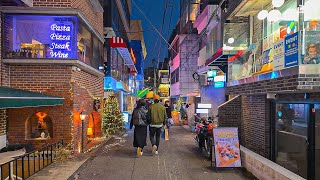 Saturday Night Walking on Yeonnamdong Street  Seoul Travel Guide 4K HDR [upl. by Melloney909]