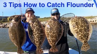 How to Catch amp Fillet BIG Flounder EASY [upl. by Maunsell]