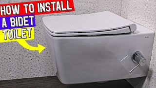 HOW TO INSTALL TOILET BIDET [upl. by Sivle]