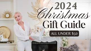 Christmas Gift Guide  Top Gift Ideas UNDER 50  BudgetFriendly amp Thoughtful Ideas for 2024 [upl. by Arima605]