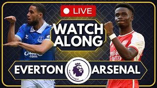 Live  Everton vs Arsenal Live Watchalong  Premier League Derby Match Livestream [upl. by Anitsirt]