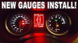 Alfa Romeo quotTIquot gauges INSTALLATION [upl. by Felicle]