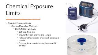 Safety Series 11 Chemical Exposure Limits [upl. by Reviere]