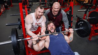 Ultimate Chest amp Tricep Blasting Bodybuilder vs Exercise Scientists ft RP Strength [upl. by Tychonn]