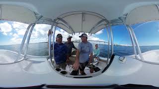 Tidewater 198 CC Adventure Water Trial in Jensen Beach In 360 VR [upl. by Anevad]