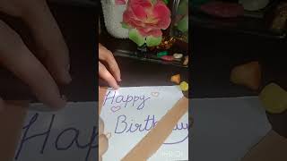 Birthday card🤍 [upl. by Yecaw]