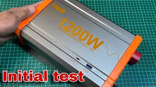 POWMR OFFGRID INVERTER TEST [upl. by Nnylatsyrk330]