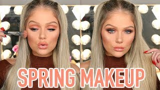 EVERYDAY SPRING MAKEUP TUTORIAL  GET READY WITH ME [upl. by Oruasi628]